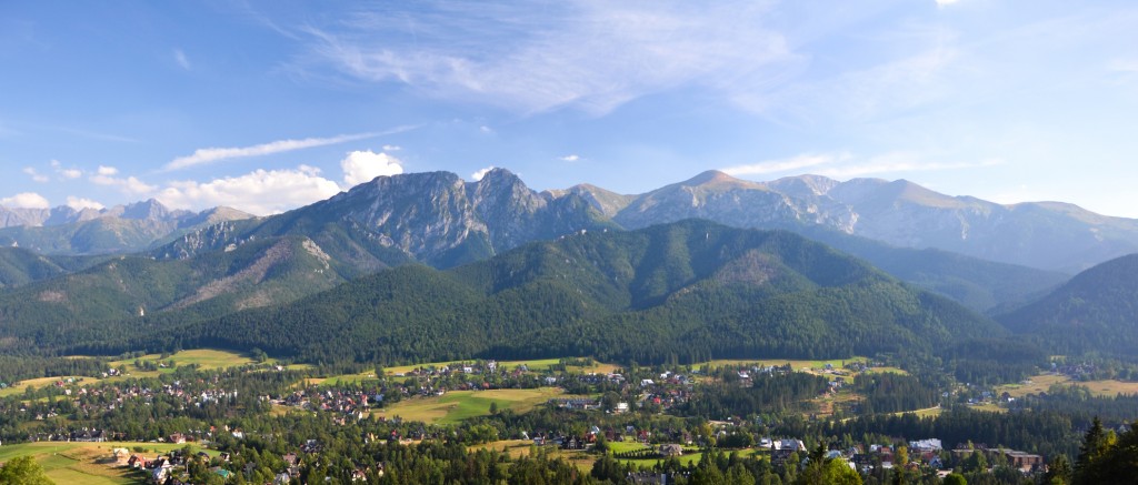 Tatry Giewont panorama